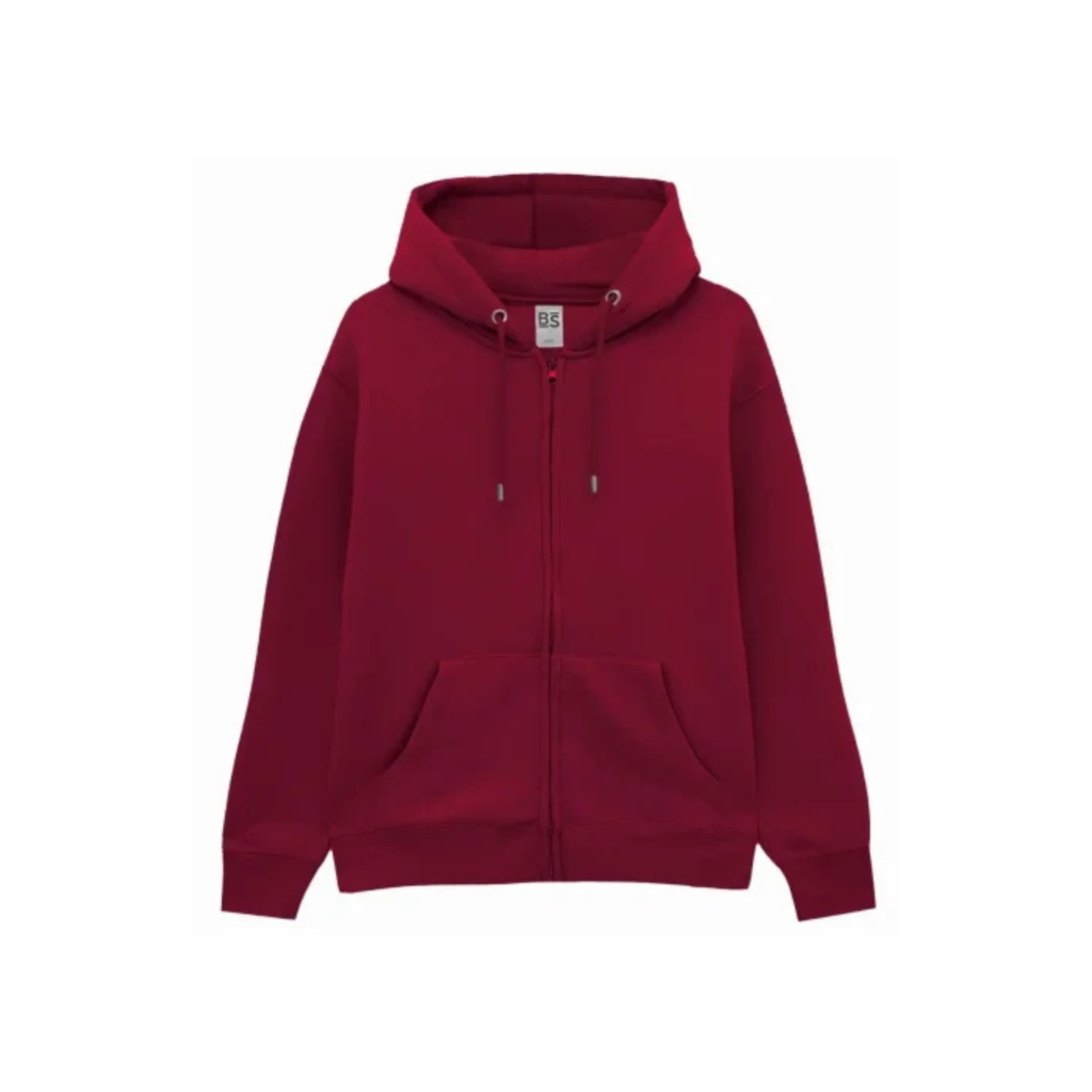 Felpa zip intera e cappuccio 280 gr² BS BS333