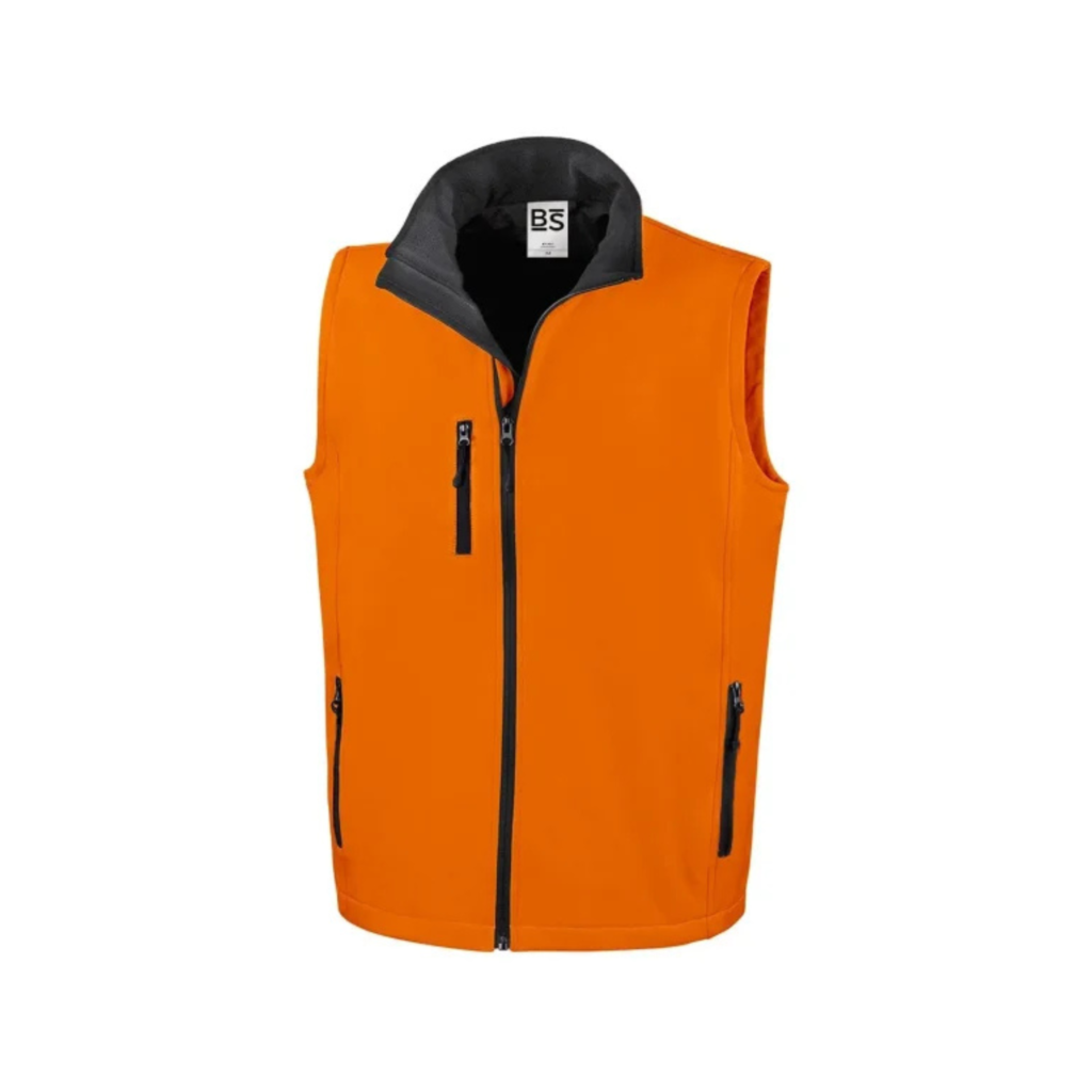 Gilet aspetto Soft-shell imbottito BS BS551